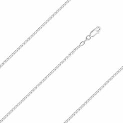 Silberne Halskette in verschiedenen Längen (∅2mm)
