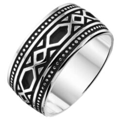 Silberner Herrenring