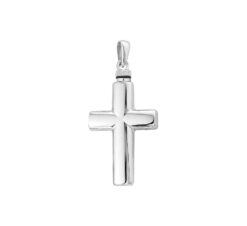 Silberner Asche-Anhänger Kreuz