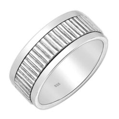 Silberner Herrenring
