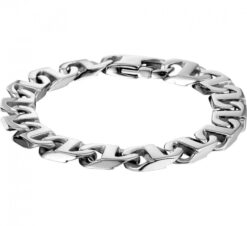 Alternative view of Herrenarmband aus Edelstahl - kräftiges Ankerglied, stilvolles Design