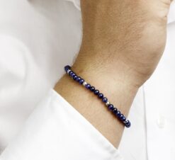 Armband lapis 4,5 mm 18,5 + 3 cm