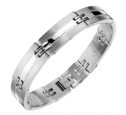 Edelstahl Herrenarmband