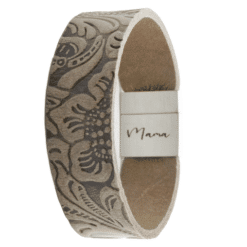 Alternative view of Fingerabdruck-Armband aus echtem Leder für Männer - Handgefertigt & aussagekräftig
