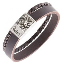 Fingerabdruck-Armband Männer