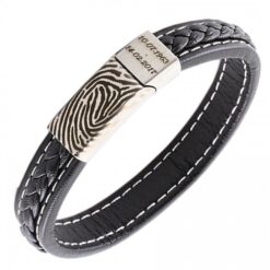 Fingerabdruck-Armband für Männer