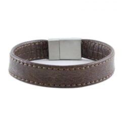 Alternative view of Lederarmband für Männer - Gravur möglich