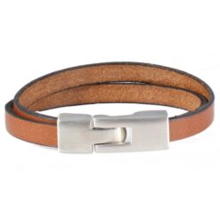 Alternative view of Handgefertigtes Lederarmband mit personalisierter Gravur