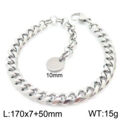 Alternative view of Edelstahlarmband mit Gravur - Schöner & personalisierter Schmuck