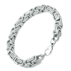 Herren Stahlarmband Matt - King link 7 mm, Zeitloses & robustes Design