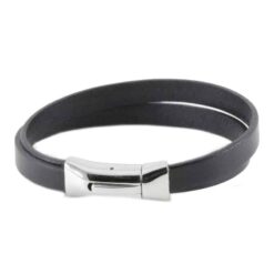 Alternative view of Leder Namensarmband für Herren - Handgefertigt und personalisiert
