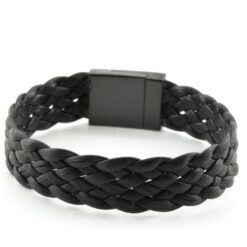 Alternative view of Nappalederarmband mit Fingerabdruck - Luxus & Personalisierter Schmuck