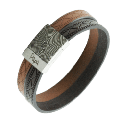 Fingerabdruck-Armband Männer