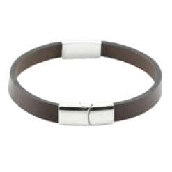 Alternative view of Lederarmband Asche Unisex - Personalisierter Erinnerungsschmuck mit Gravur